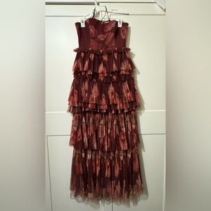 Brand new floral dress/gown without tag